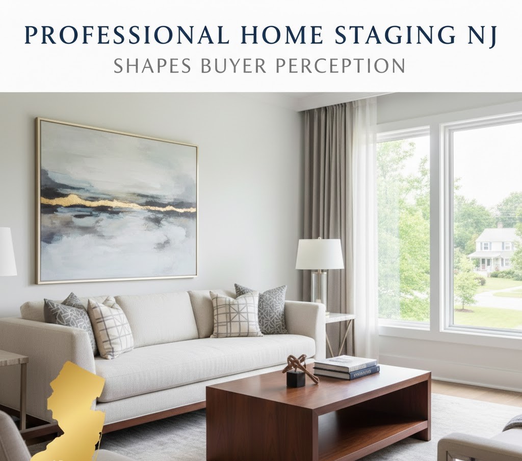 How Professional Home Staging in NJ Shapes Buyer Perception