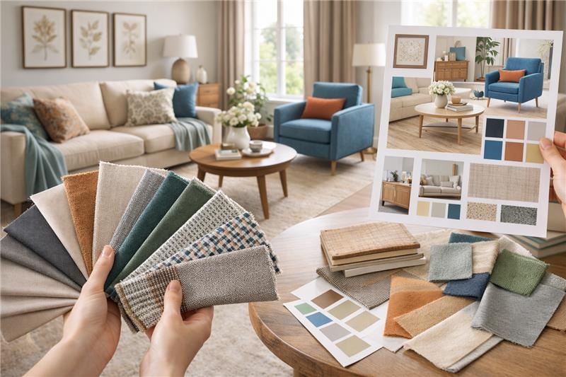 Furniture and Fabric Selection Tips for a Cohesive Interior Design